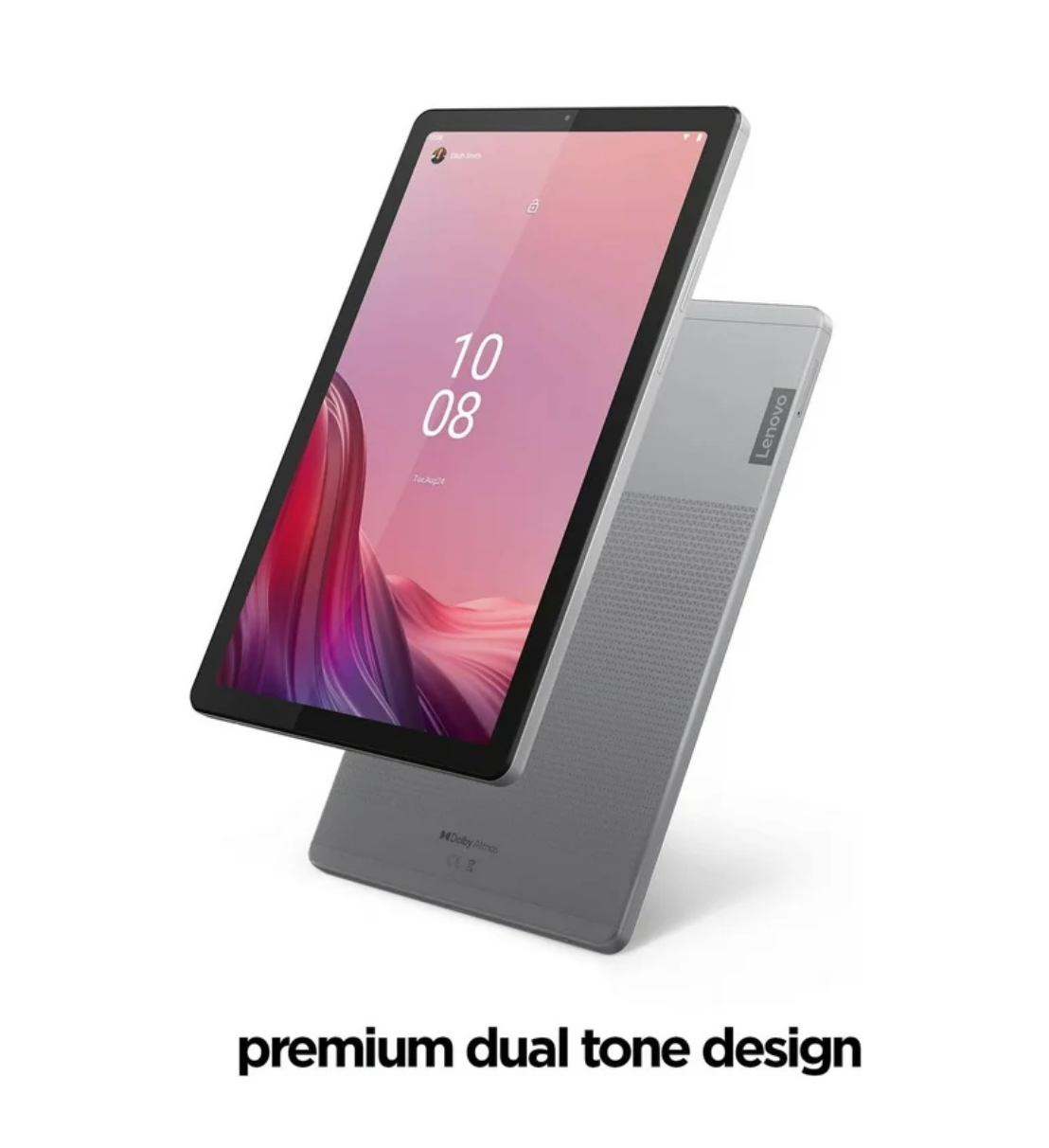 Lenovo Tab M9 9-inch Android tablet in Arctic Gray color